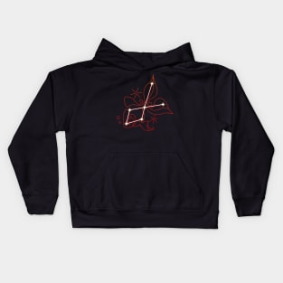 Carassius Auratus Constellation Kids Hoodie